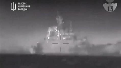 Karadenizde sıcak saatler Ukrayna Rus gemisini vurdu
